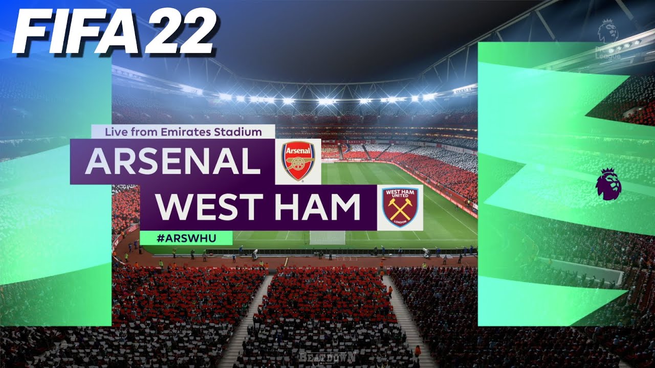FIFA 22 - Arsenal vs. West Ham United @ Emirates Stadium