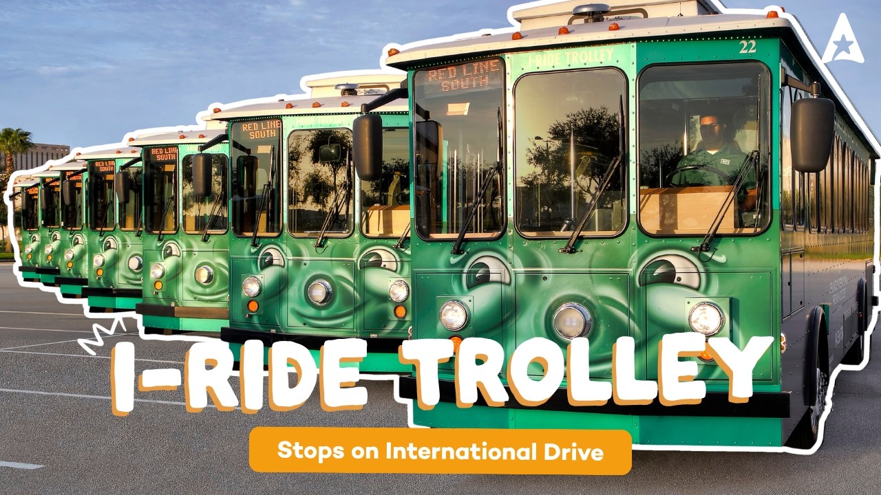 Where does the I-Ride Trolley go? | Top Stops on International Drive