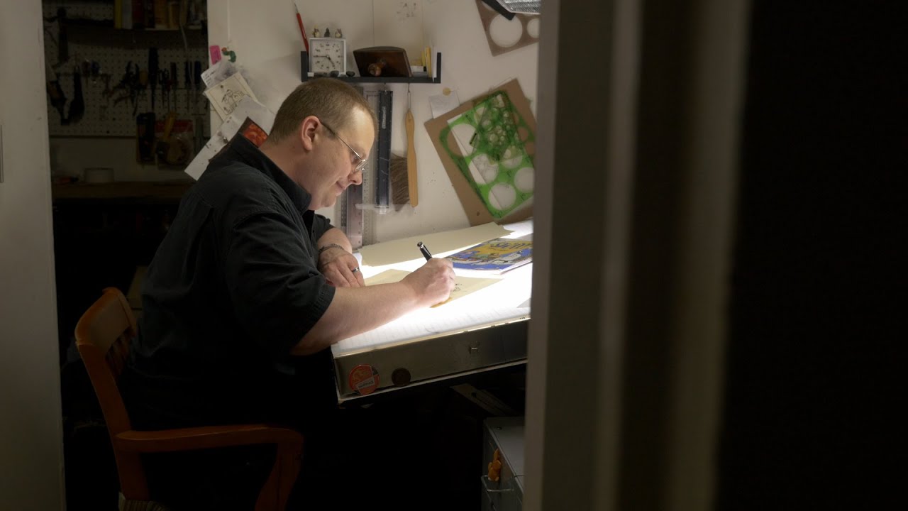Creative Spaces, Episode 1: Steve Light