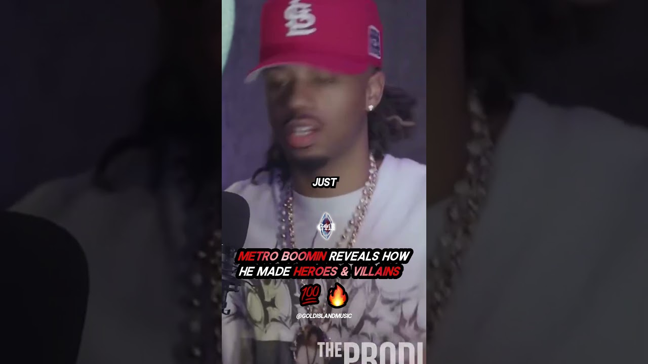 Metro Boomin РАСКРЫВАЕТ, как он создал ГЕРОЕВ И ЗЛОДЕЕВ 💯🔥
