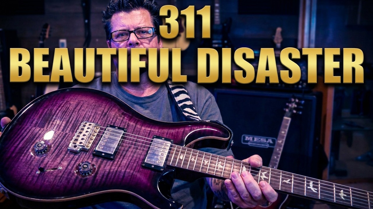 311 - BEAUTIFUL DISASTER - CVT Guitar Lesson by Mike Gross