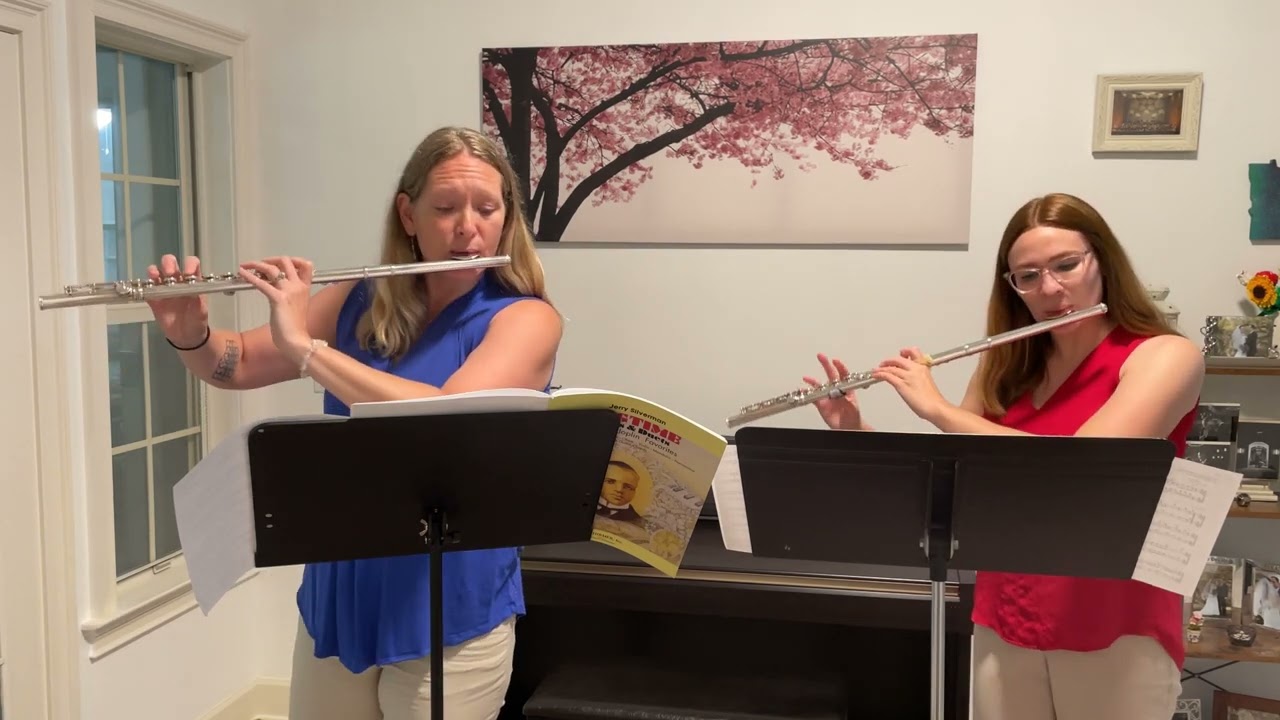 The Entertainer - Scott Joplin - Jacksonville Flute Duo