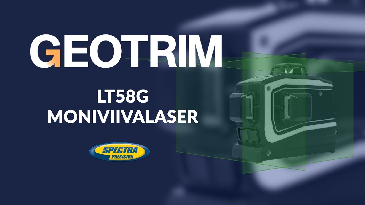 Viivalaser Spectra Precision LT58G