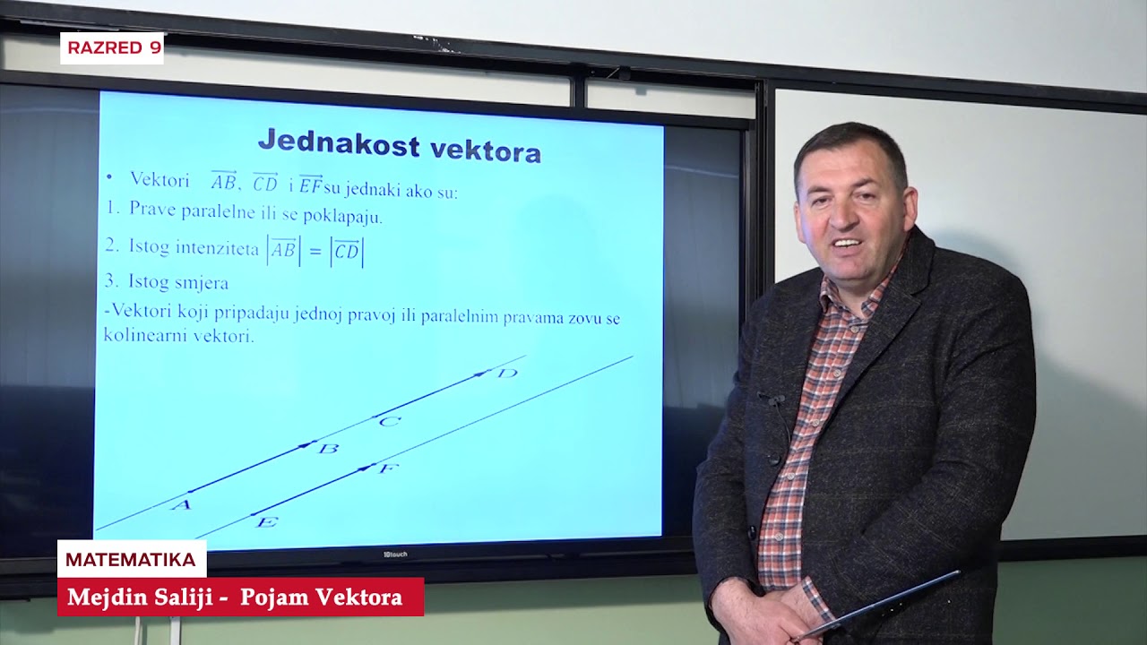 B9903   Matematika   Pojam vektora   Mejdin Saliji
