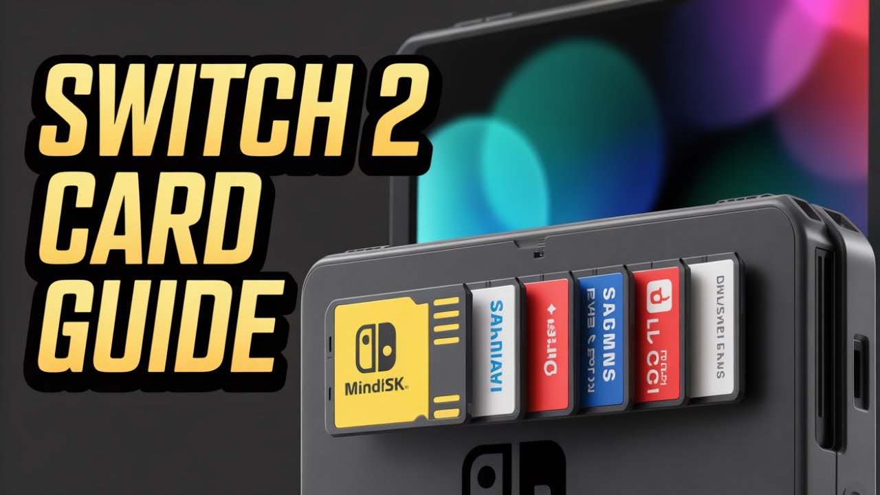 Carte microSD pour Switch 2 : laquelle choisir ? (ne te fais pas avoir)