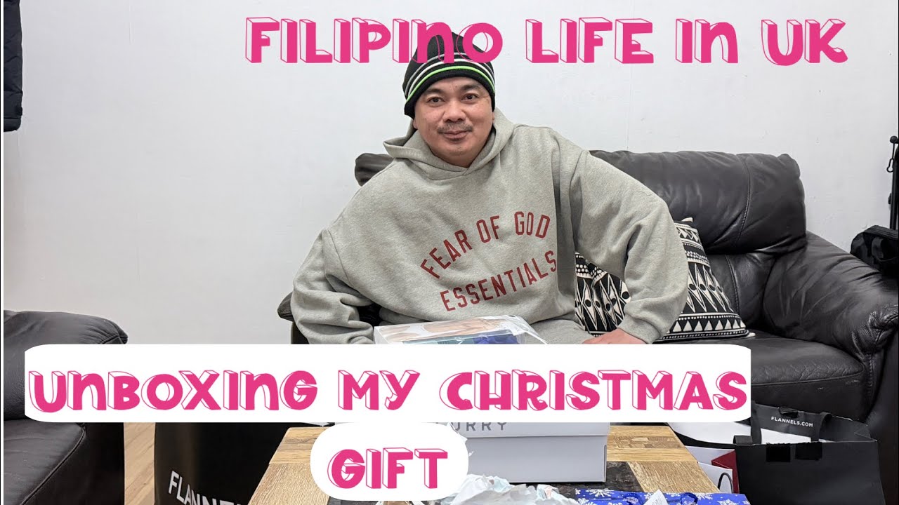UNBOXING MY CHRISTMAS GIFTS | FILIPINO LIFE IN UK🇵🇭🇬🇧🇵🇭
