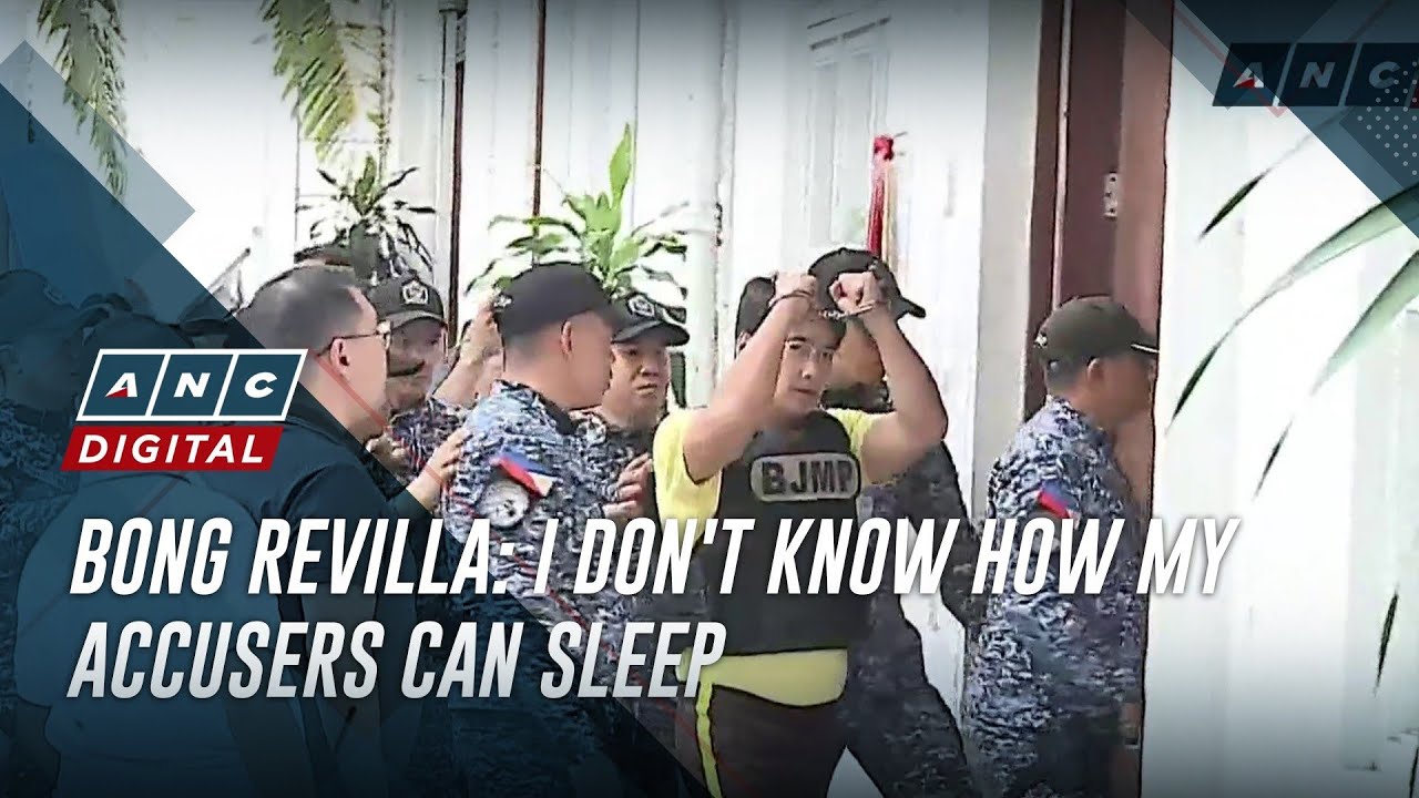 Bong Revilla: I don't know how my accusers can sleep