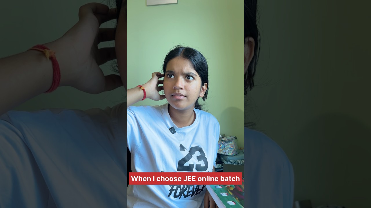 PoV: When I choose JEE online batch #shorts #jee