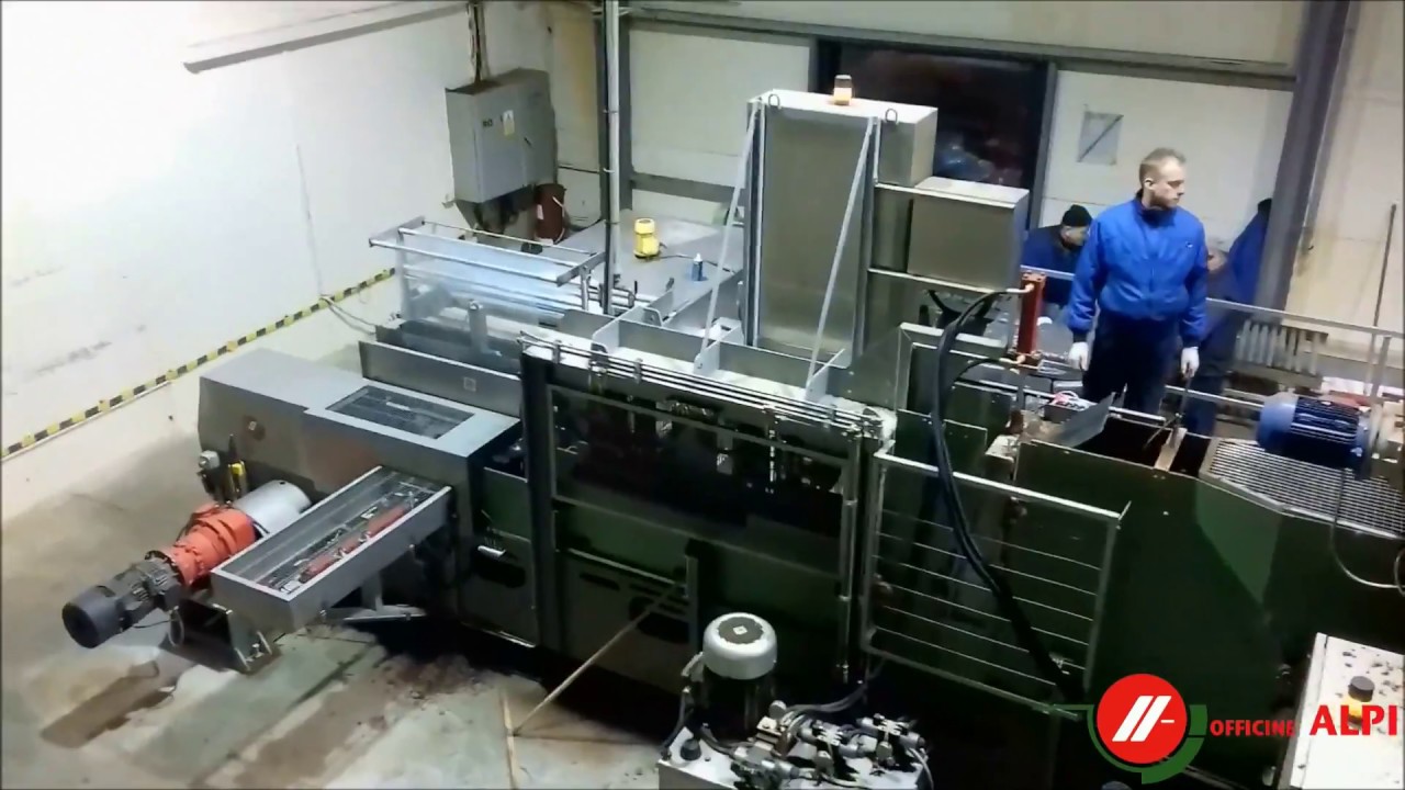 Compost yard machinery: Champignon Compost Block Line