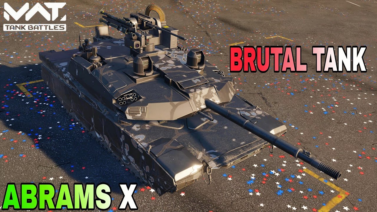ABRAMS X Most Versatile Tank 🔥 MWT : TANK BATTLES