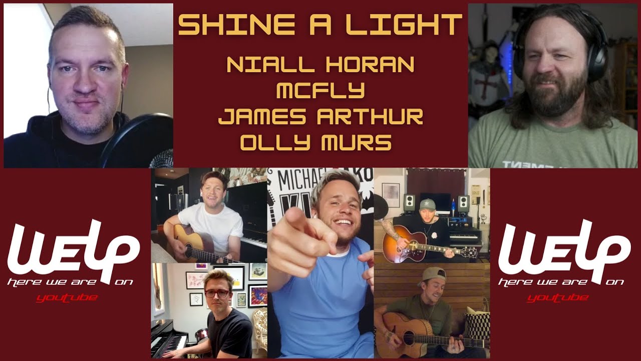 Niall Horan, McFly, James Arthur, Olly Murs - Shine A Light | REACTION
