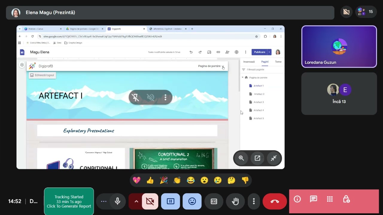 Incarcarea linkurile in moodle
