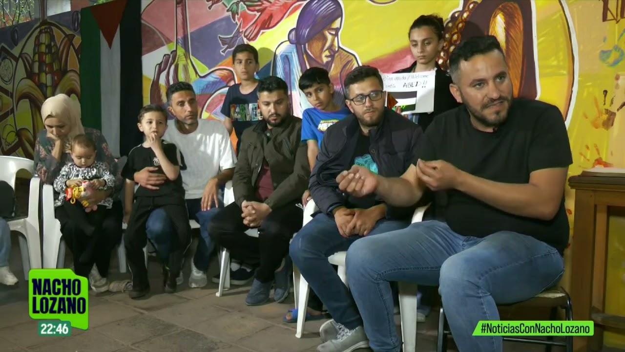 Llegó a México la primera familia refugiada proveniente de la Franja de Gaza