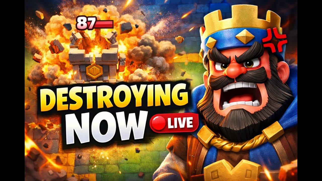 Don’t Miss This Epic CLASH ROYALE Live Gameplay!