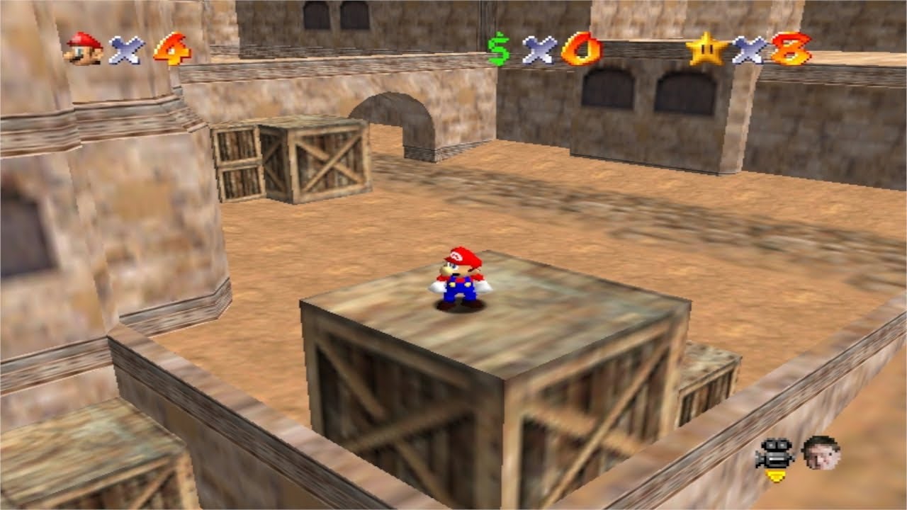 Counter-Strike in Super Mario 64