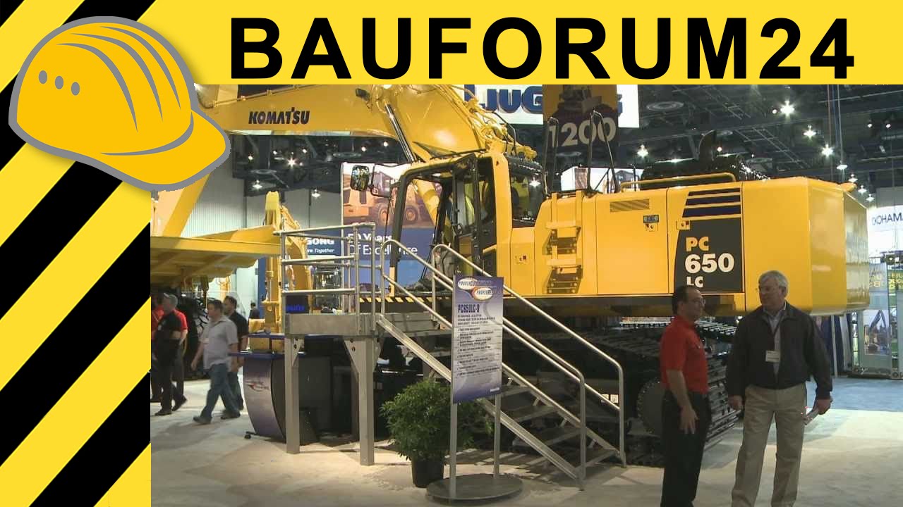 Komatsu PC 650-8 LC Hydraulic Excavator Walkaround & Inside Cab  Conexpo Report