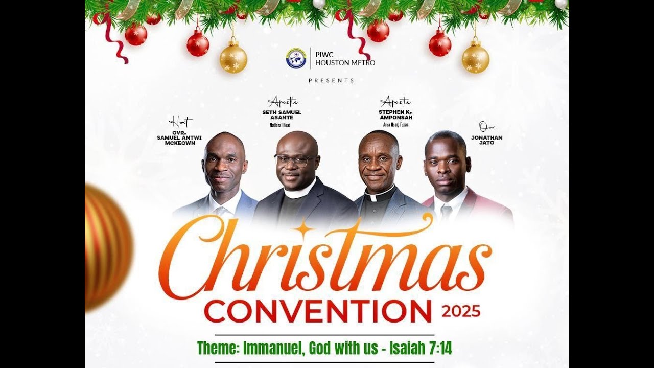 2025 Christmas Convention  | Immanuel God With Us | 12-14-2025