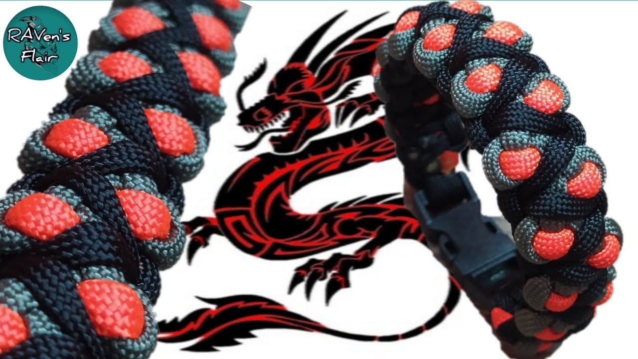 Dragon Tamer Paracord Bracelet design/how to make