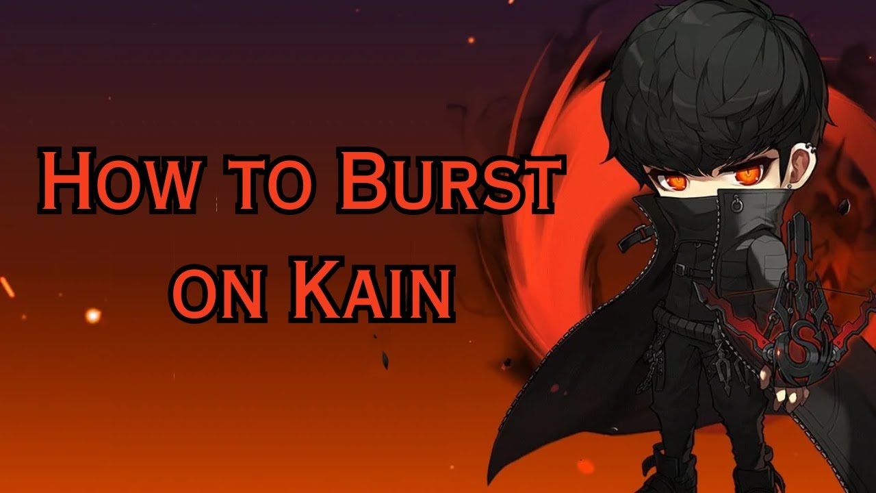 [Maplestory] Kain Burst Guide & Bossing Showcase