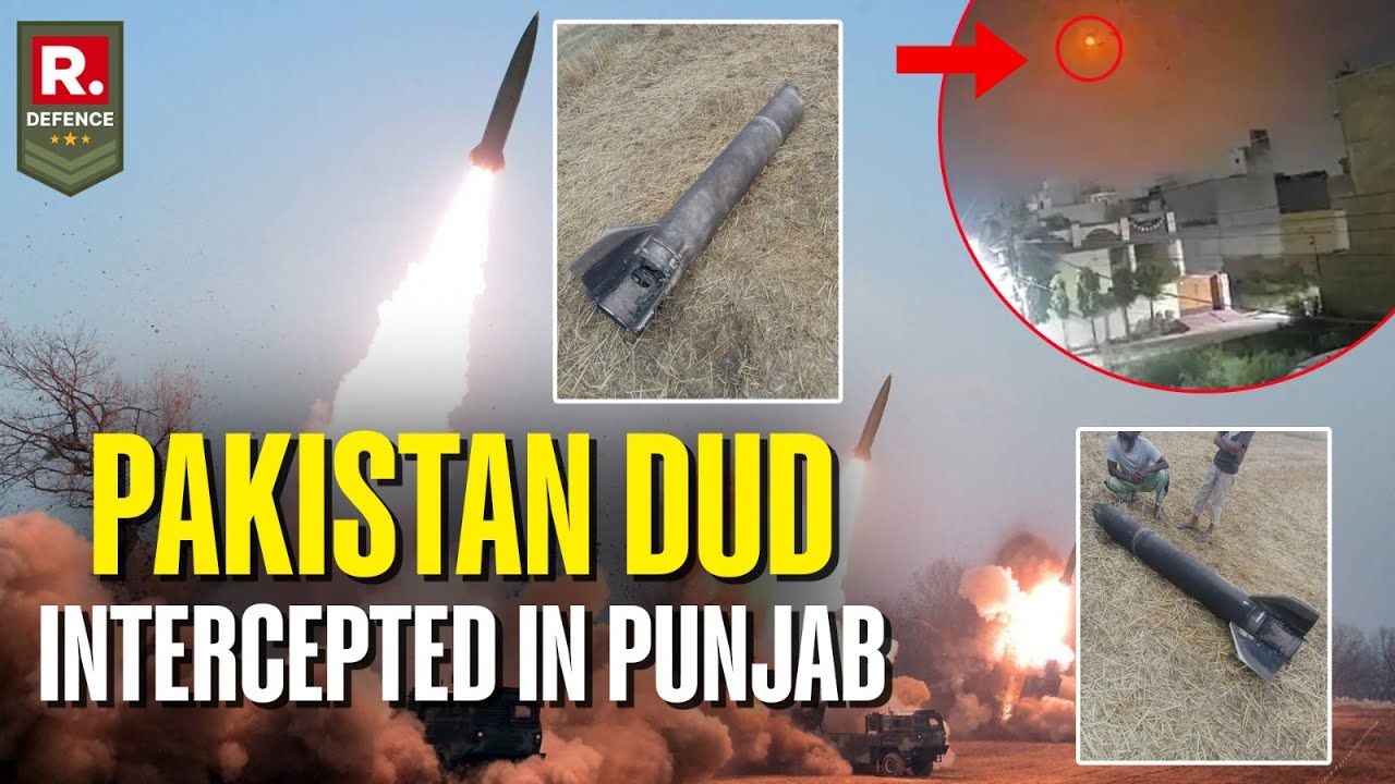 Indian Air Defence System Intercepts And Shoots Down Pak Projectile | Operation Sindoor