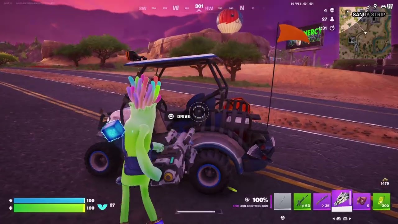 Grind to get the stick of truth in Fortnite day one