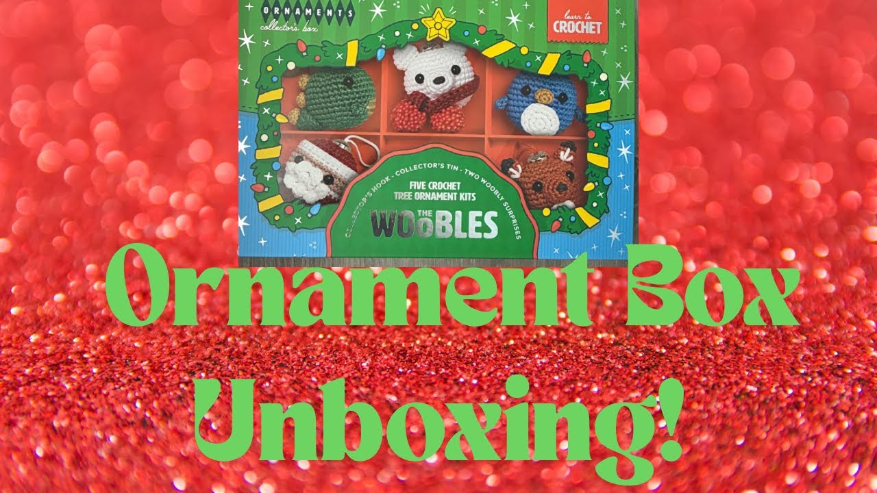 Распаковка коробки с украшением Woobles!