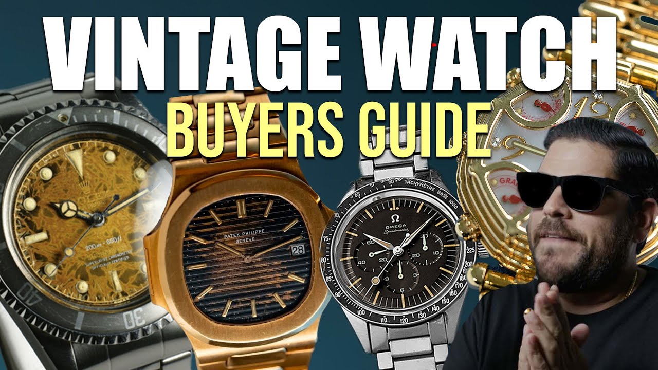 BUYING VINTAGE WATCHES FOR DUMMIES!! - COMPLETE GUIDE