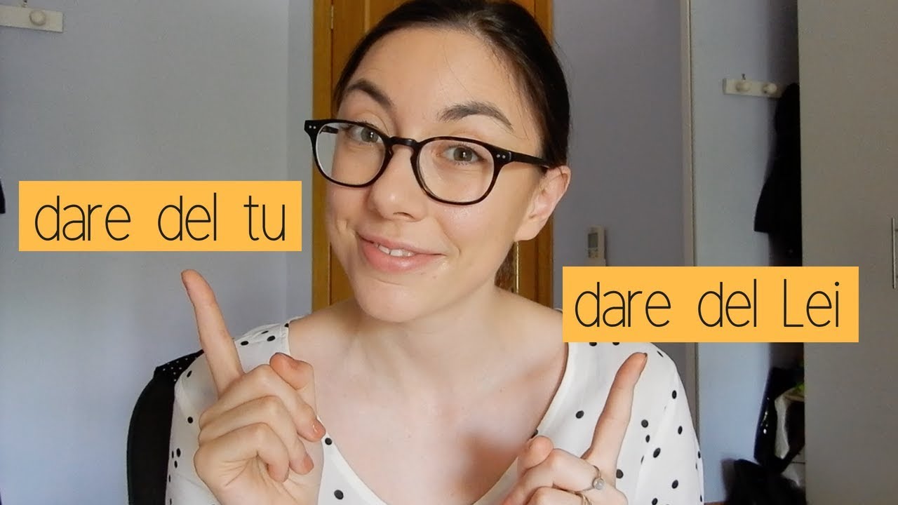 POLITE FORM IN ITALIAN (dare del Lei vs dare del tu) | Learn Italian with Lucrezia