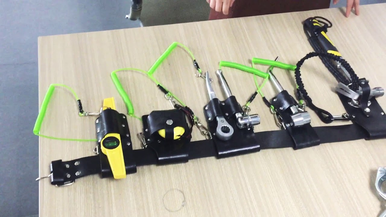 how to use scaffolding tools lanyards