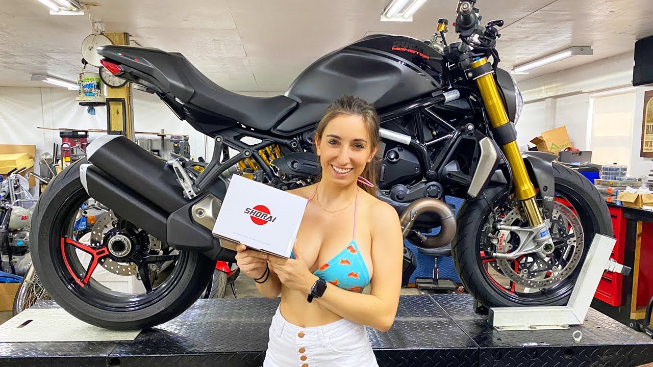 Installing Superlight Battery on Our Ducati Monster 1200!
