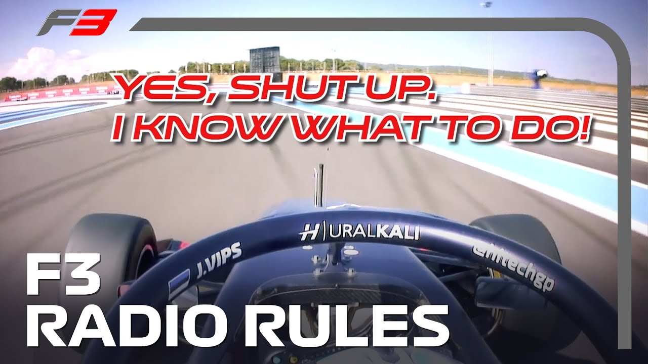 Formula 3: The Rules of Radio!