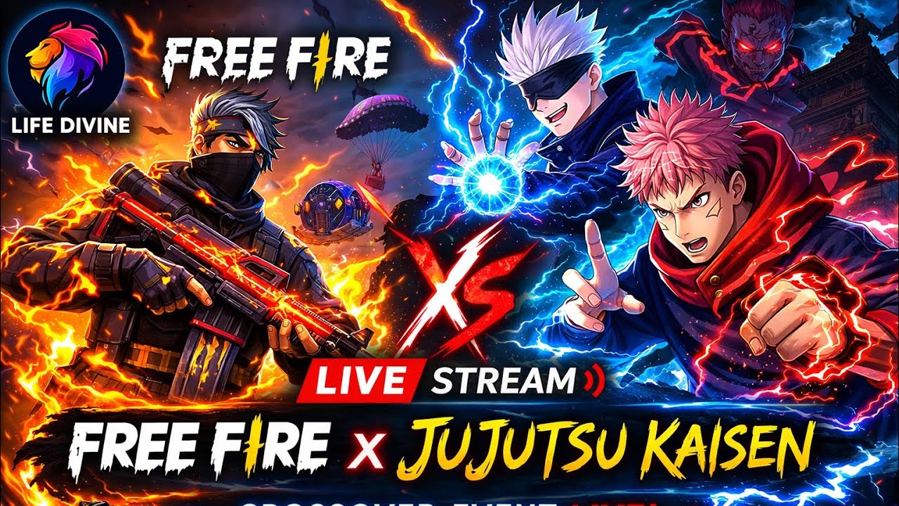 Gamer Life Divine is live! Free Fire Max Live Gameplay