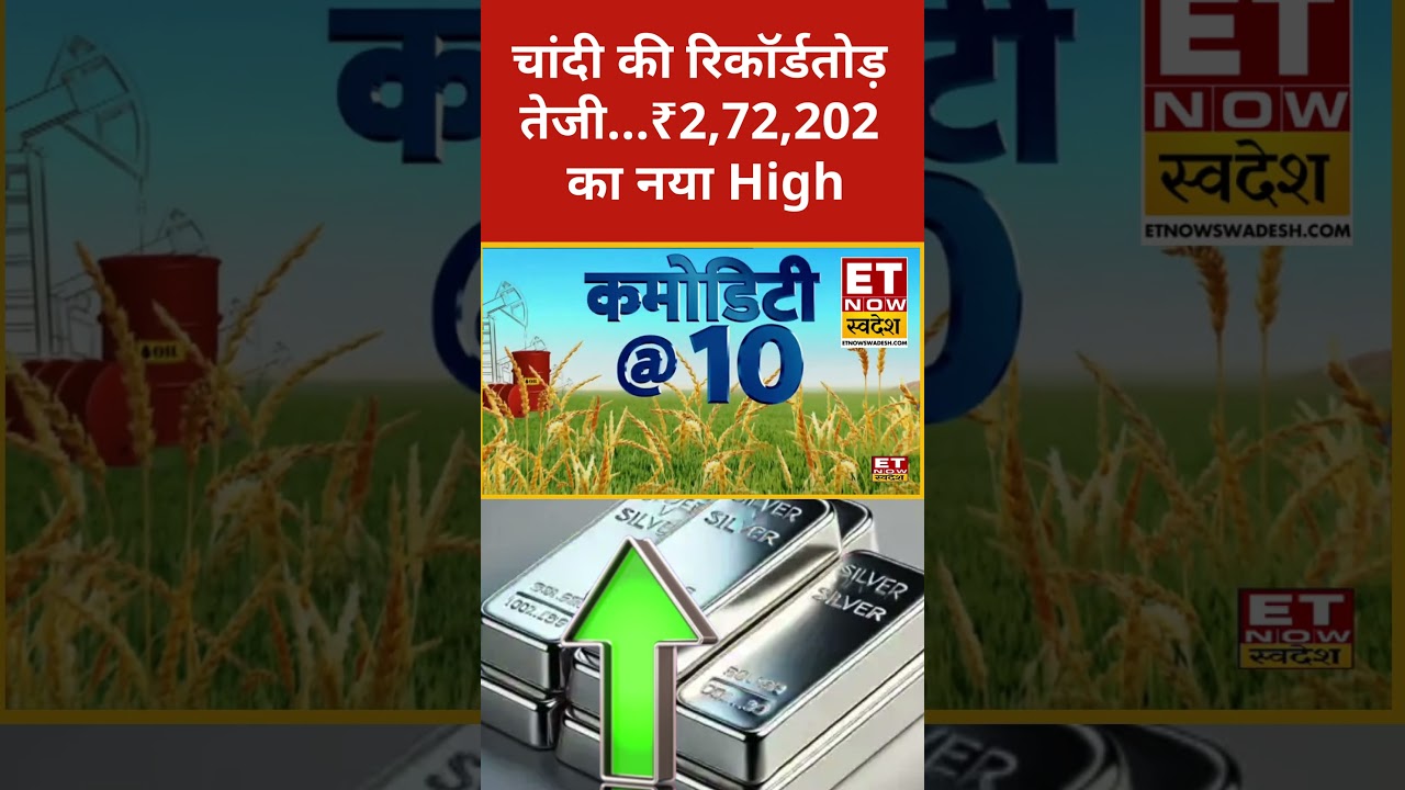 Silver Price Today : MCX पर चांदी की रिकॉर्डतोड़ तेजी 
