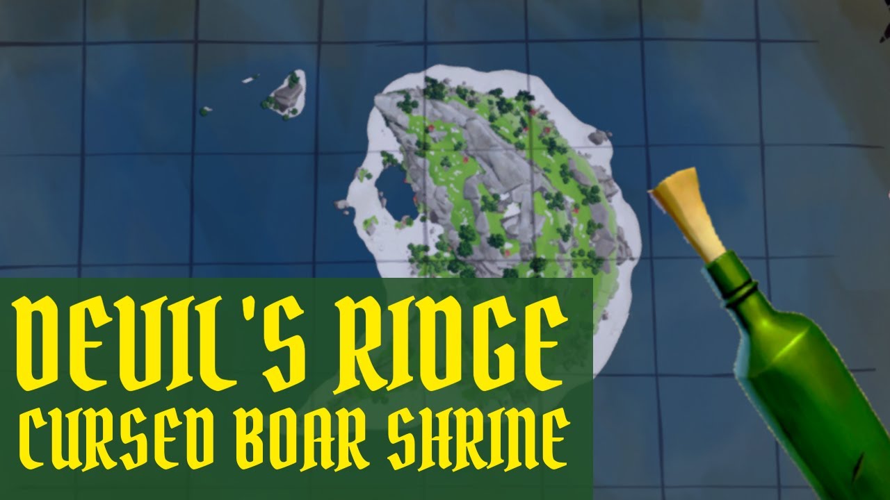Devil's ridge cursed boar shrine - Sea of Thieves