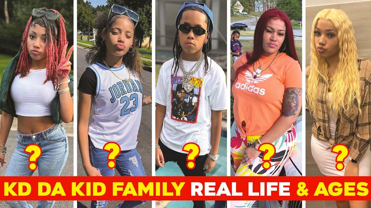 KD DA KID Family (The Lit Family) Real Names & Ages 2025