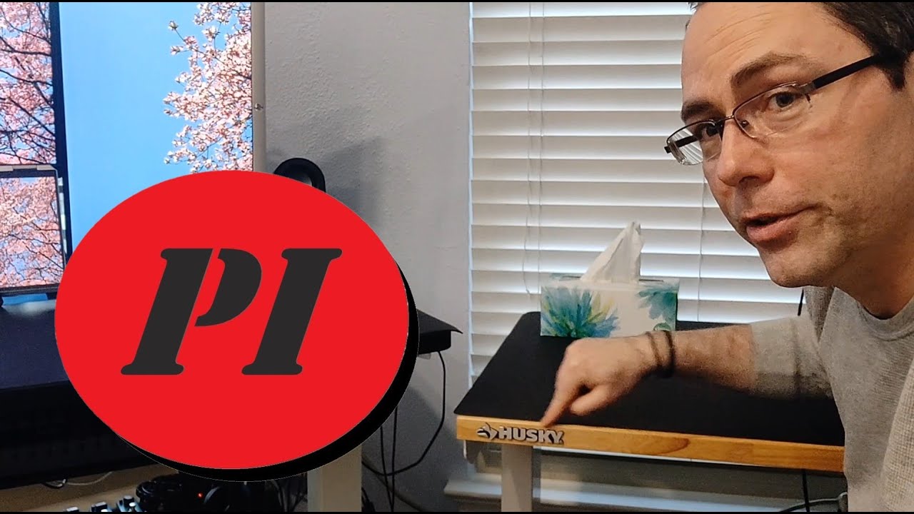 Husky Sit Stand Workbench as a Desk Product Impressions and Review