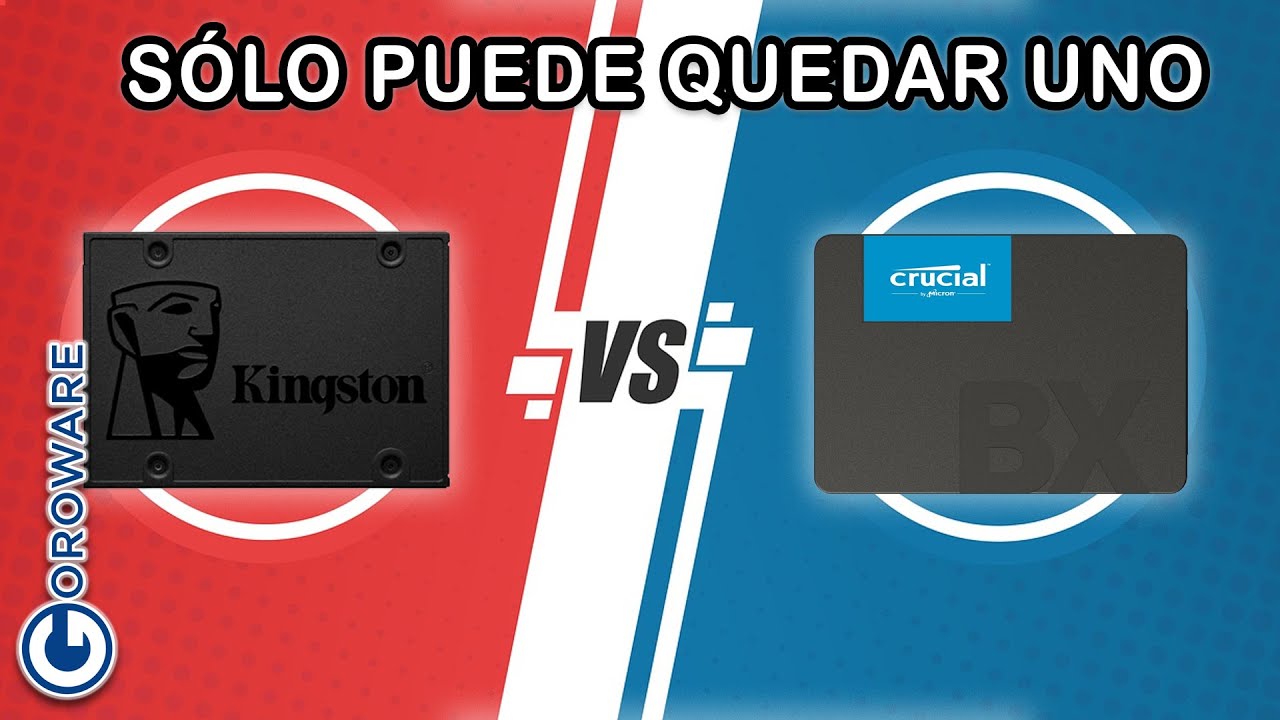 Kingston A400 vs Crucial BX500. Tenemos ganador de la prueba de resistencia de escritura de los SSD