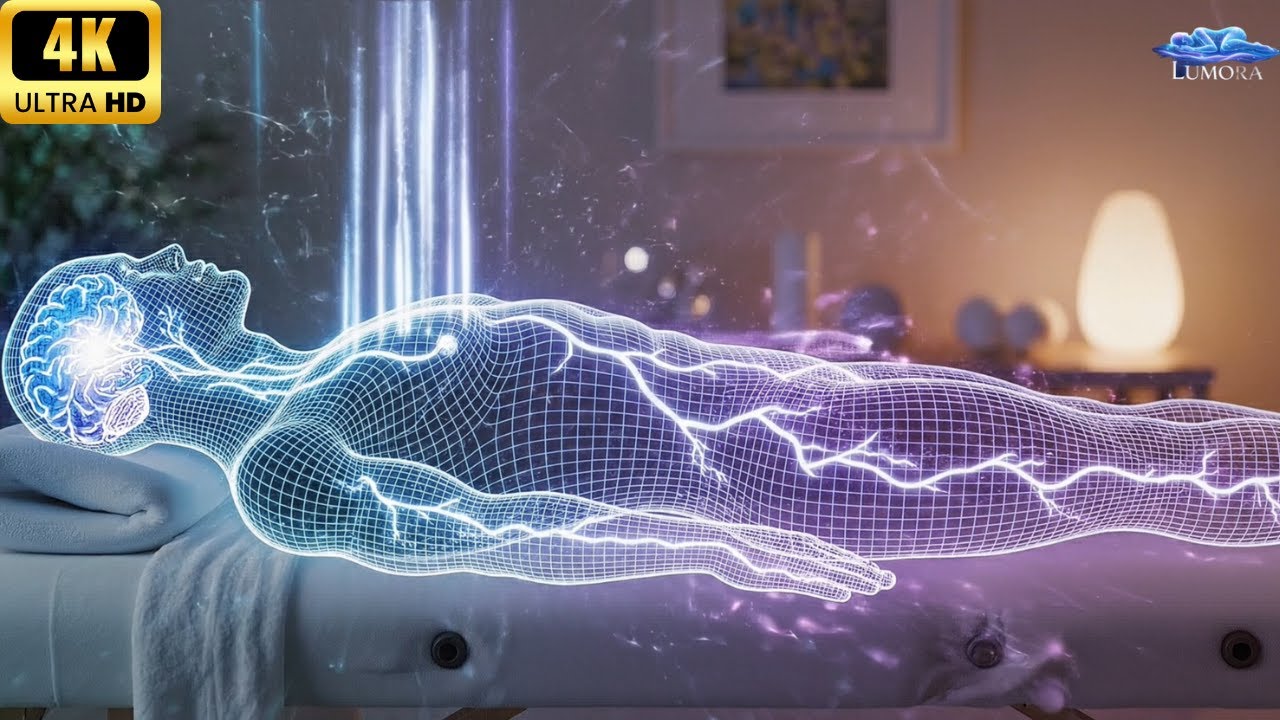 432Hz + 528Hz | Fall Asleep Inside a Safe Healing Night: Release Anxiety, Restore Your Body