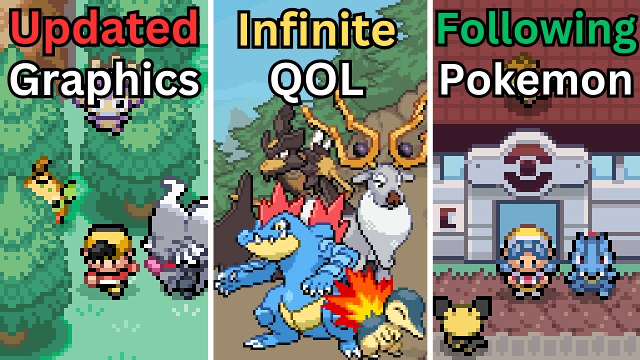 Этот недавно завершенный взлом Pokemon ROM — ОПРЕДЕЛЕННЫЙ опыт Джото!