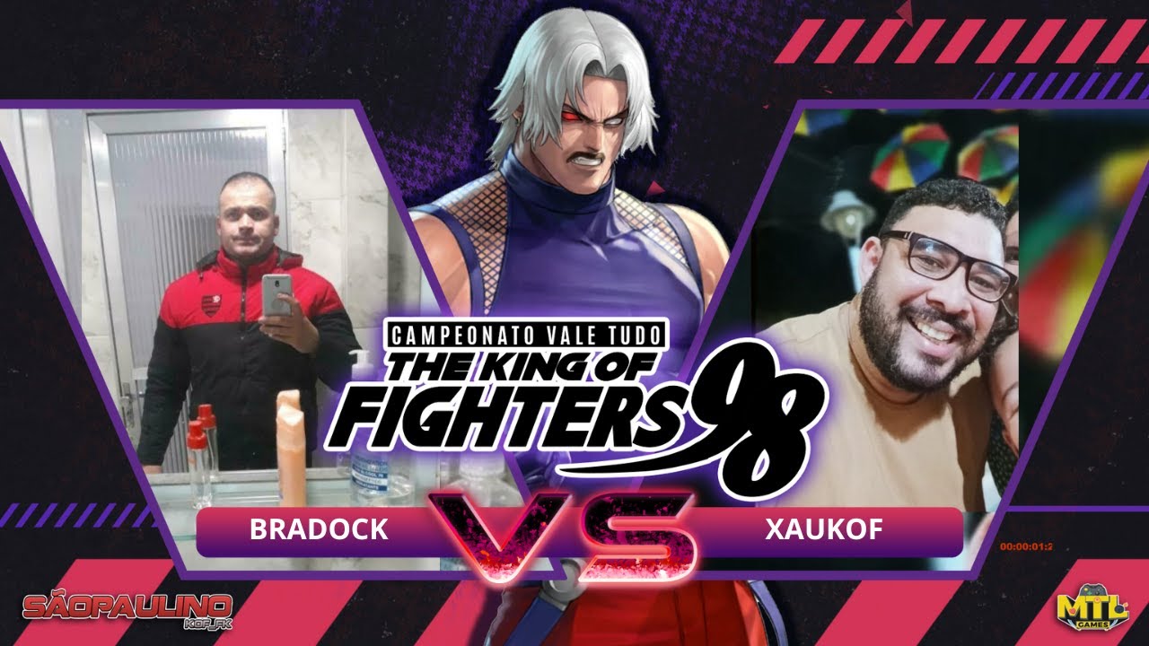 GRANDE FINAL--  BRADOCK VS XAUKOF-PE  KOF98   (TORNEIO VALE TUDO) FINAL WINNER