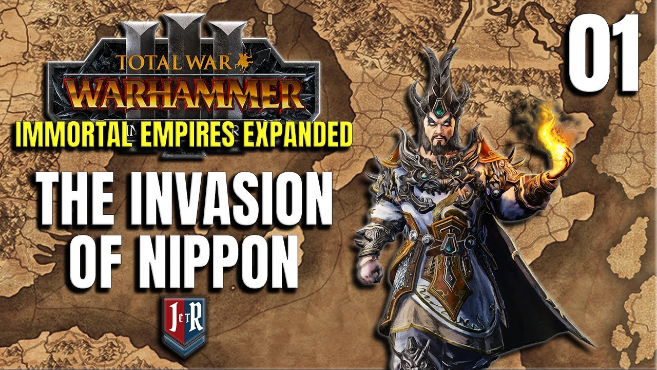 THE INVASION OF NIPPON - Zhao Ming - Immortal Empires Expanded - Total War: Warhammer 3 Ep  1