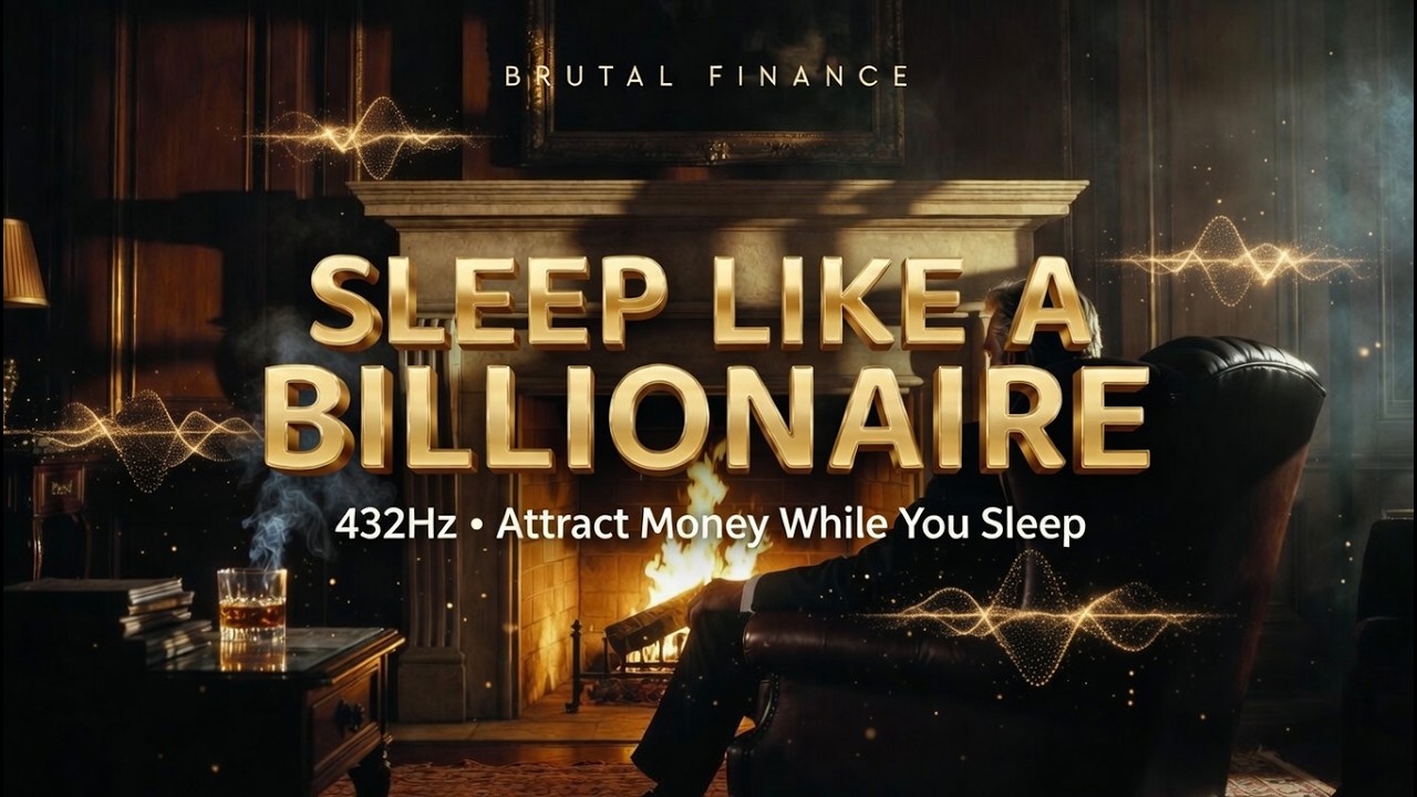 Brutal Billionaire Sleep Meditation | 432Hz Attract Money & Success