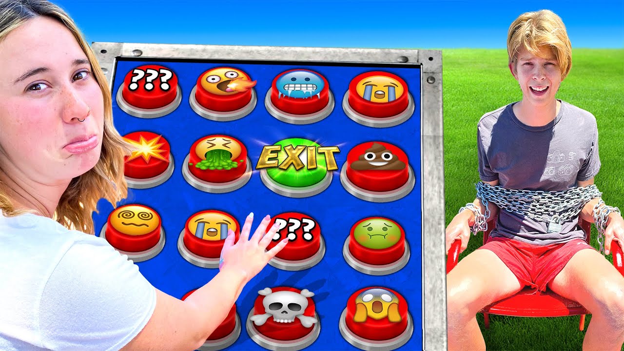 My Wife Chooses the Mystery Buttons! *THIS WAS A BAD IDEA*