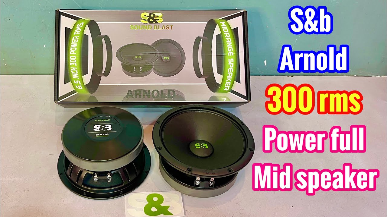 s&b 300 rms mid range | s&b mid range speaker | s&b arnold | s&b mid range speaker price