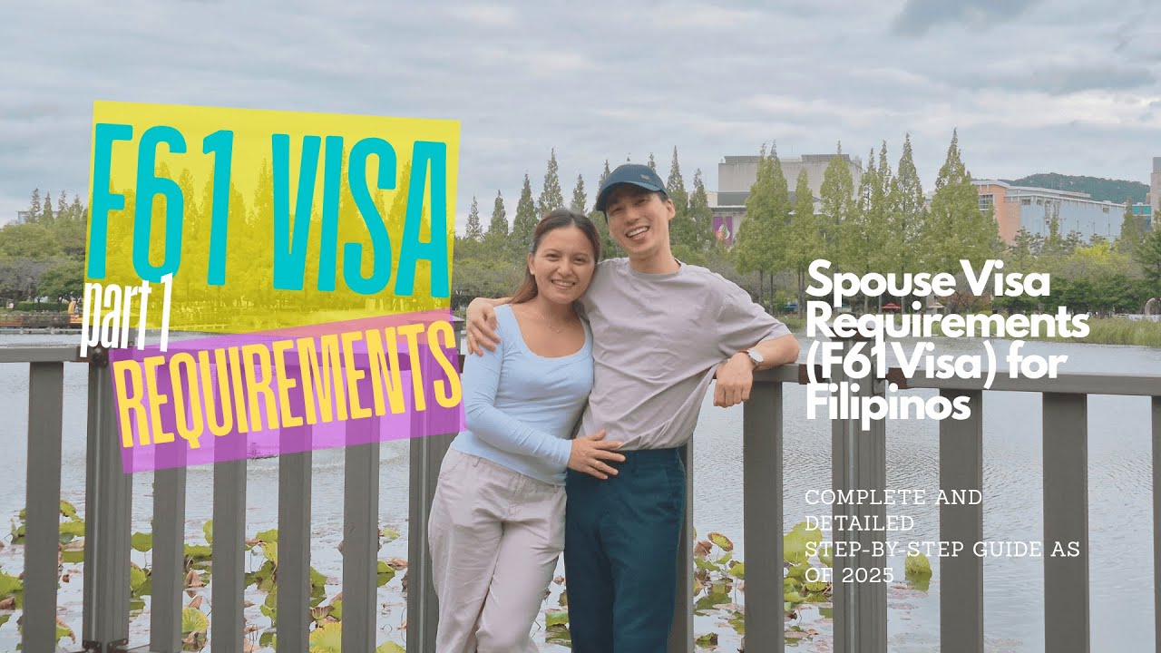 F6 Visa Requirements for Filipinos (Part 1) | Basic Requirements for Korean Spouse Visa 2025