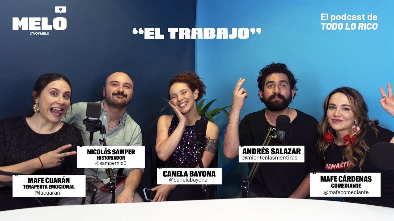 Hablemos del trabajo 🤓 💼 En nuestro podcast MELO pusimos el tema sobre la mesa 😎