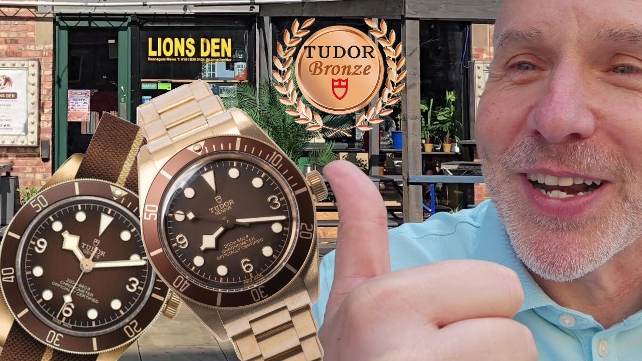 The Tudor Black Bay 58 BRONZE!  Hands-on a brand new one, and one with patina.