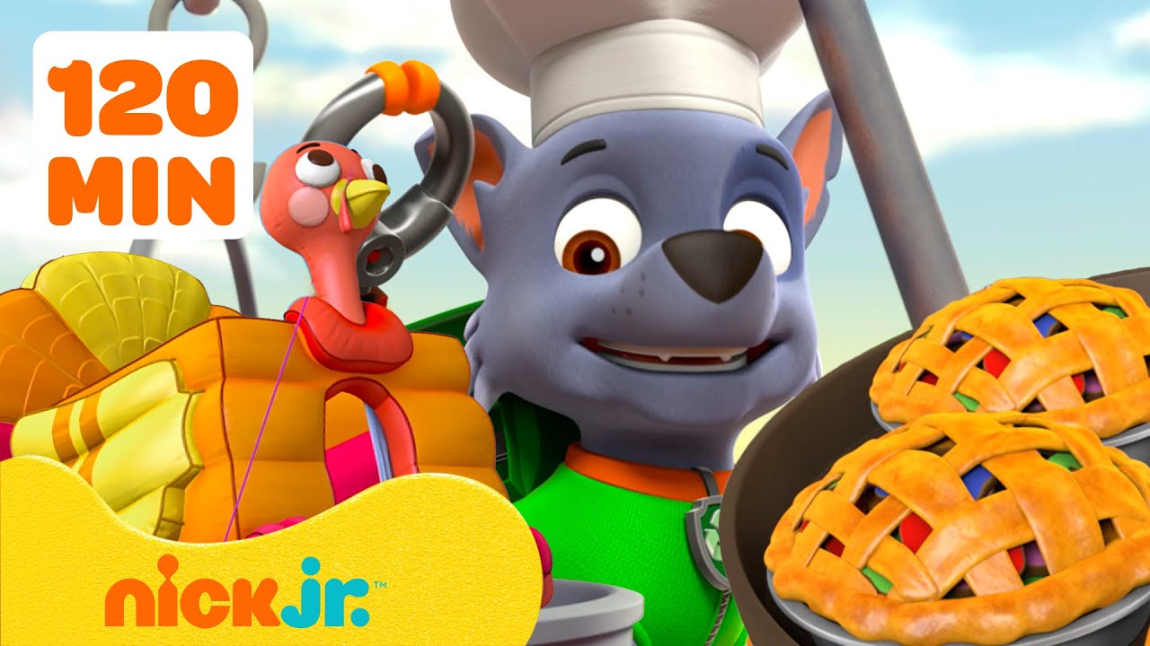 Paw Patrol |Los cachorros de Paw Patrol salvan el desfile de Acci&oacute;n de Gracias | 2 horas | Nick Jr.