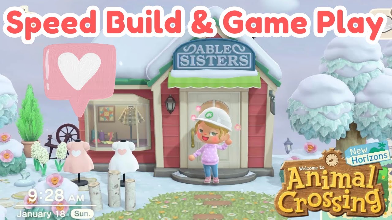 DAY 21 SPEED BUILD on my ANIMAL CROSSING Island - ARETIA || Animal Crossing: New Horizons
