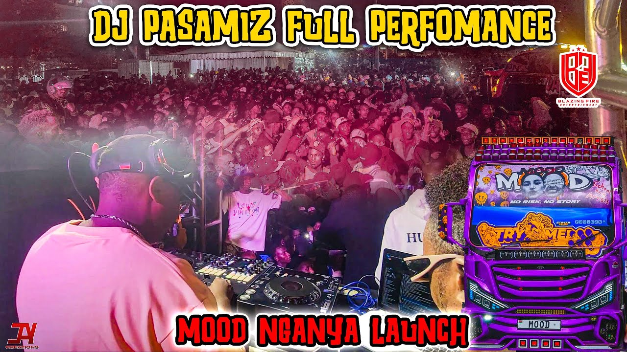 🚍MOOD NGANYA LAUNCH LIVE MIX AT KICC || DJ🔥PASAMIZ FULL PERFOMANCE || DANCE🔥HALL || ARBAN🔥TONE.